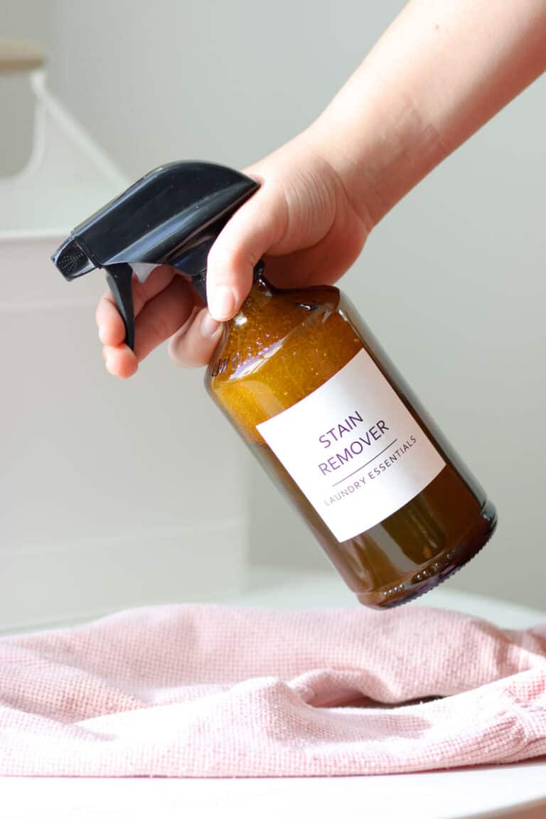 The Best DIY Laundry Stain Remover Spray For Clothes