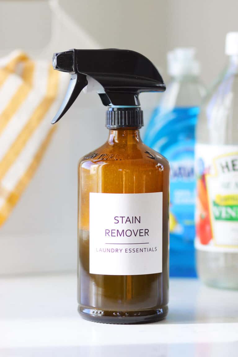 The Best DIY Laundry Stain Remover Spray For Clothes