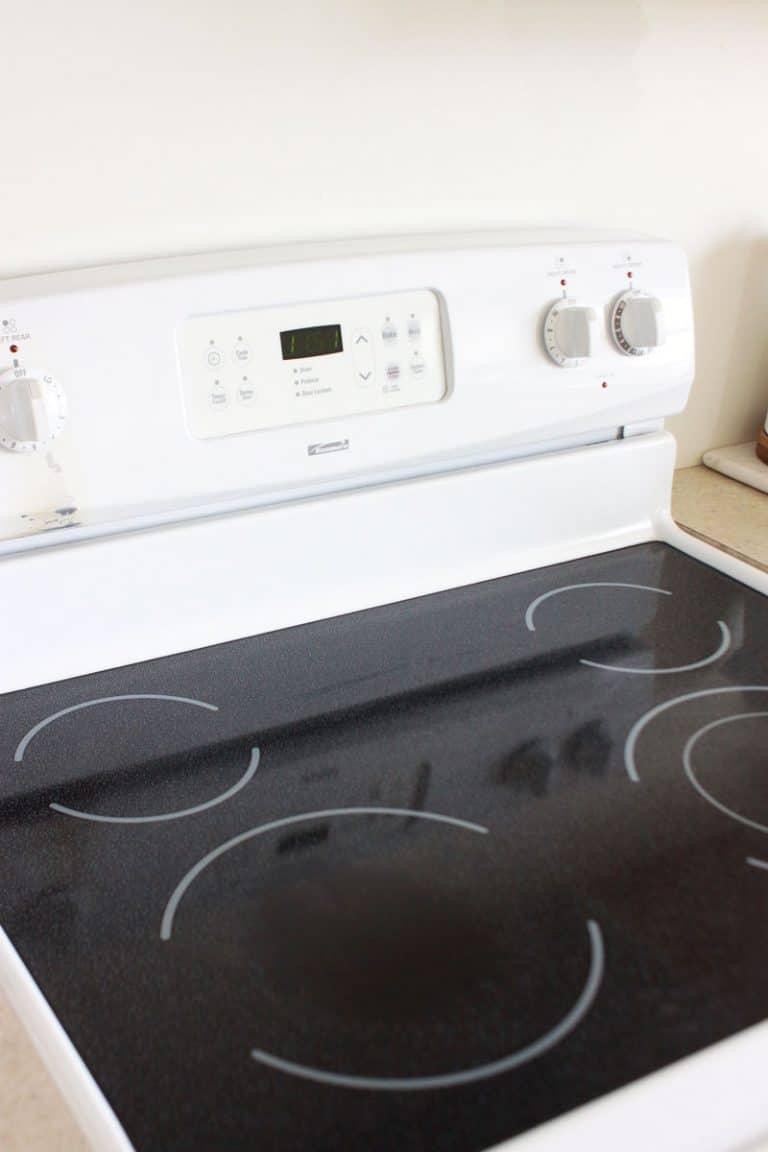 How to Clean a Black Stove Top