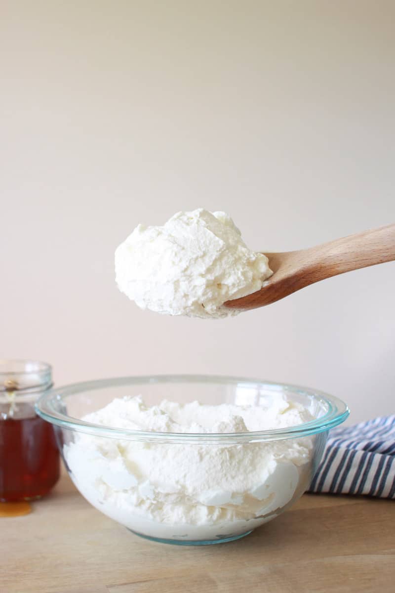 The Fluffiest Homemade Whipped Cream – With Honey
