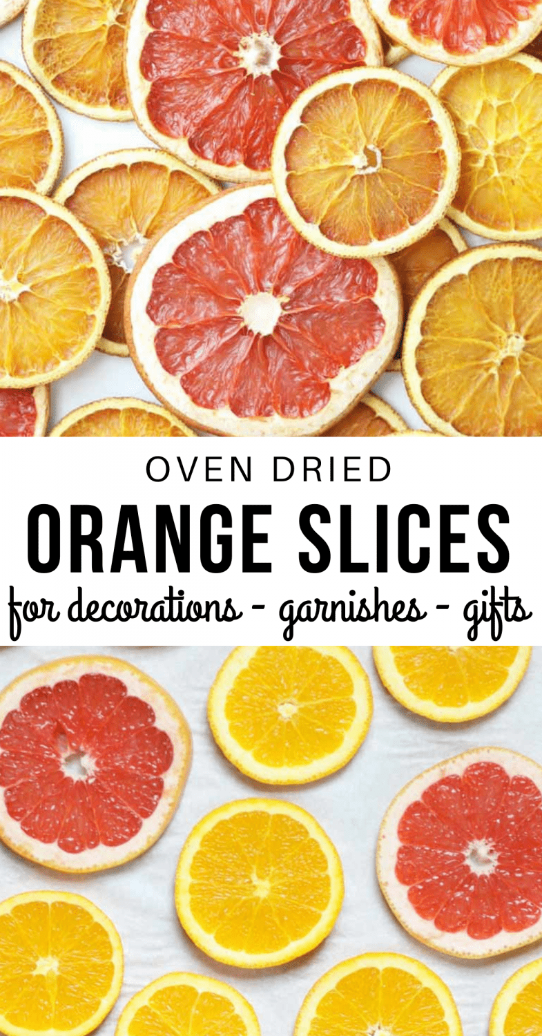 dried orange slices