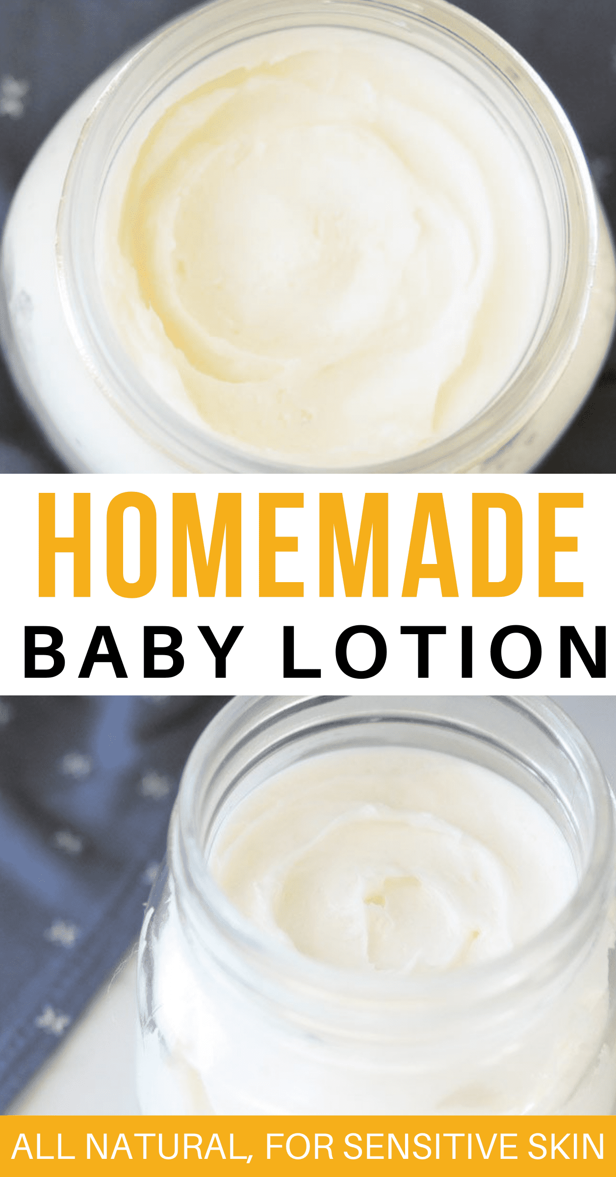 How To Make DIY Baby Lotion At Home At Home On The Prairie