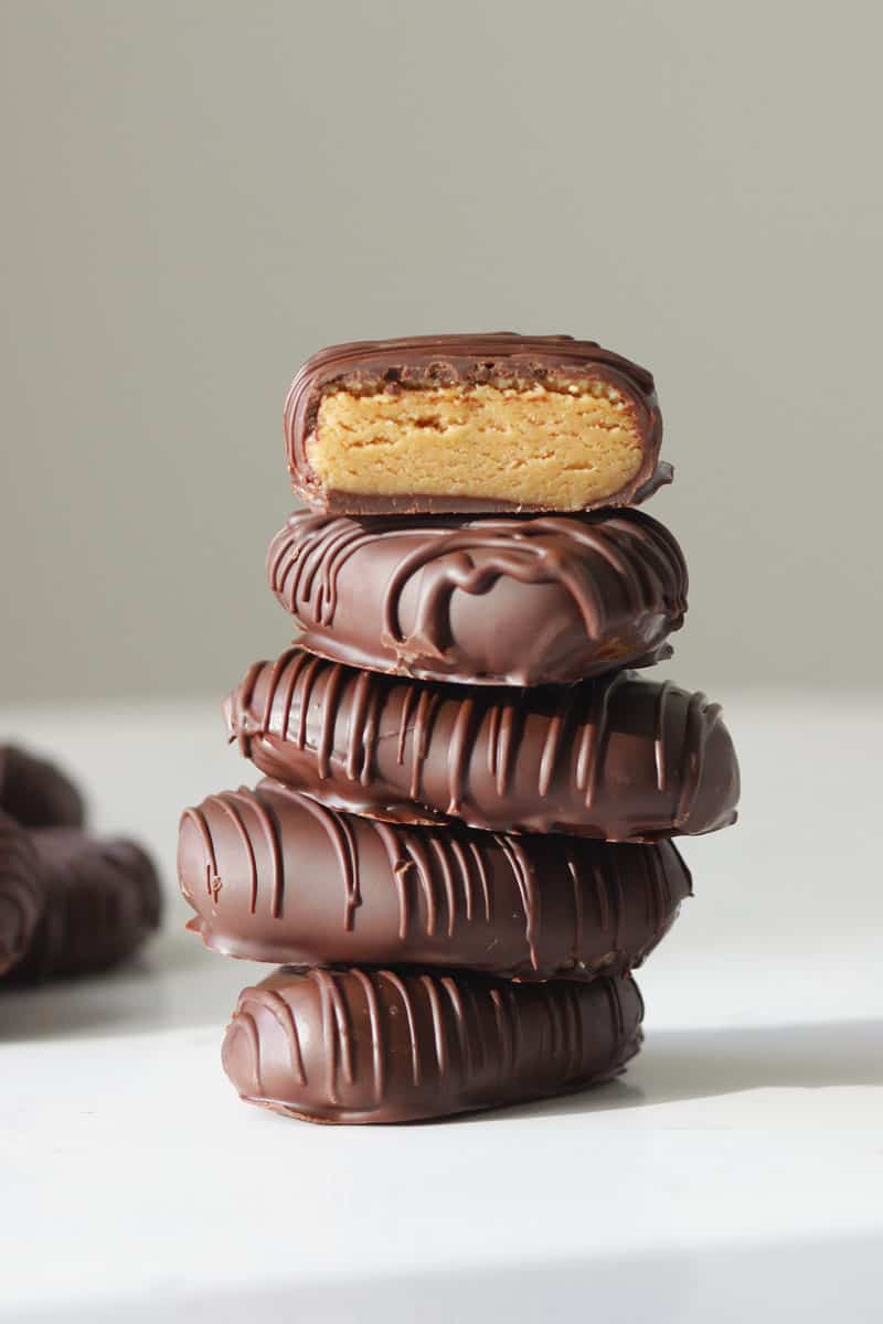 homemade peanut butter eggs