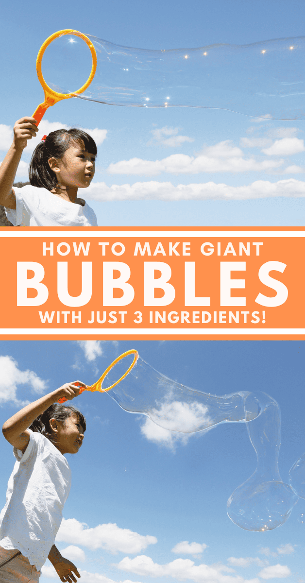 homemade bubble solution with glycerin