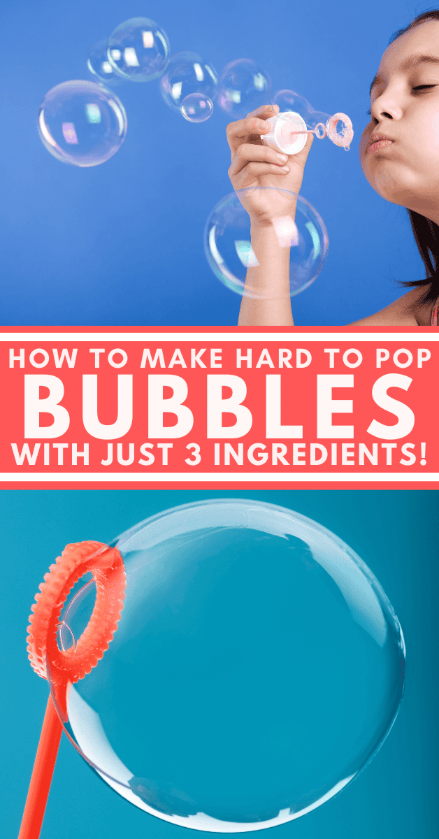 homemade bubble solution with glycerin