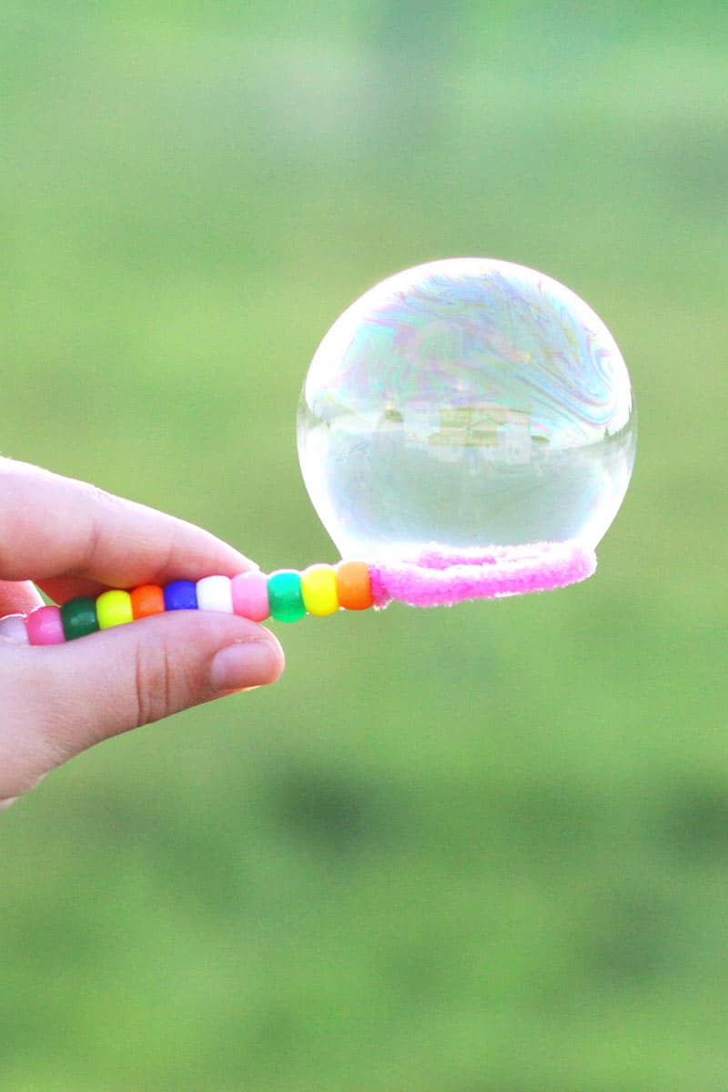 Giant Dry Ice Bubble  What's better than lots of bubbles? Big