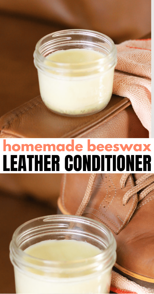 how to make beeswax leather conditioner