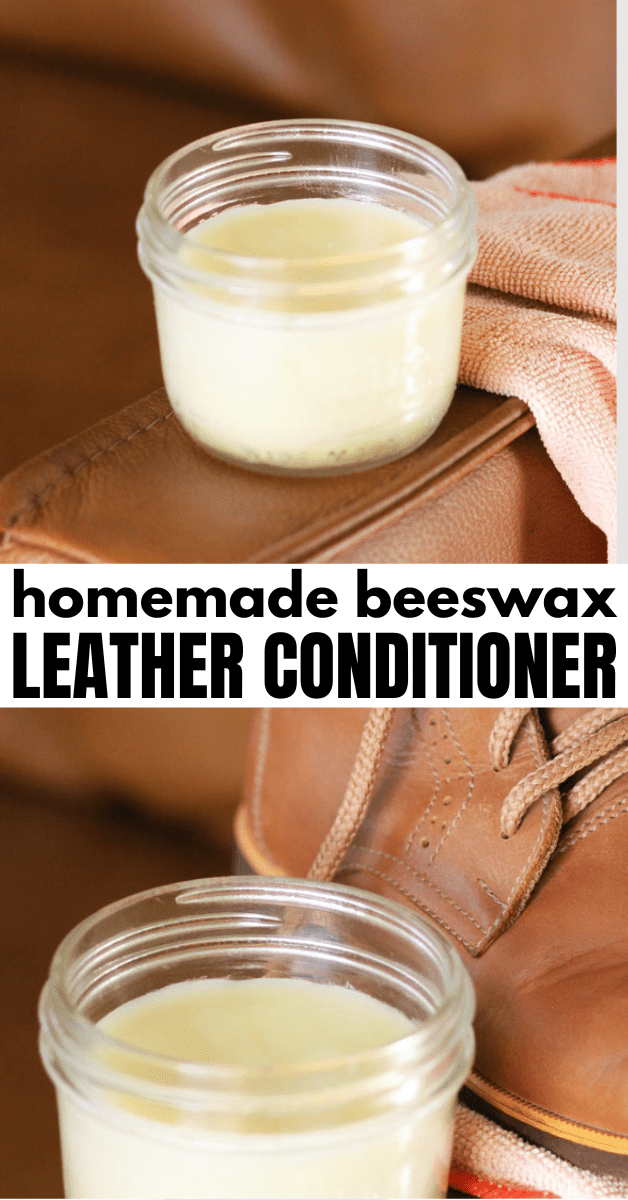 how to make beeswax leather conditioner