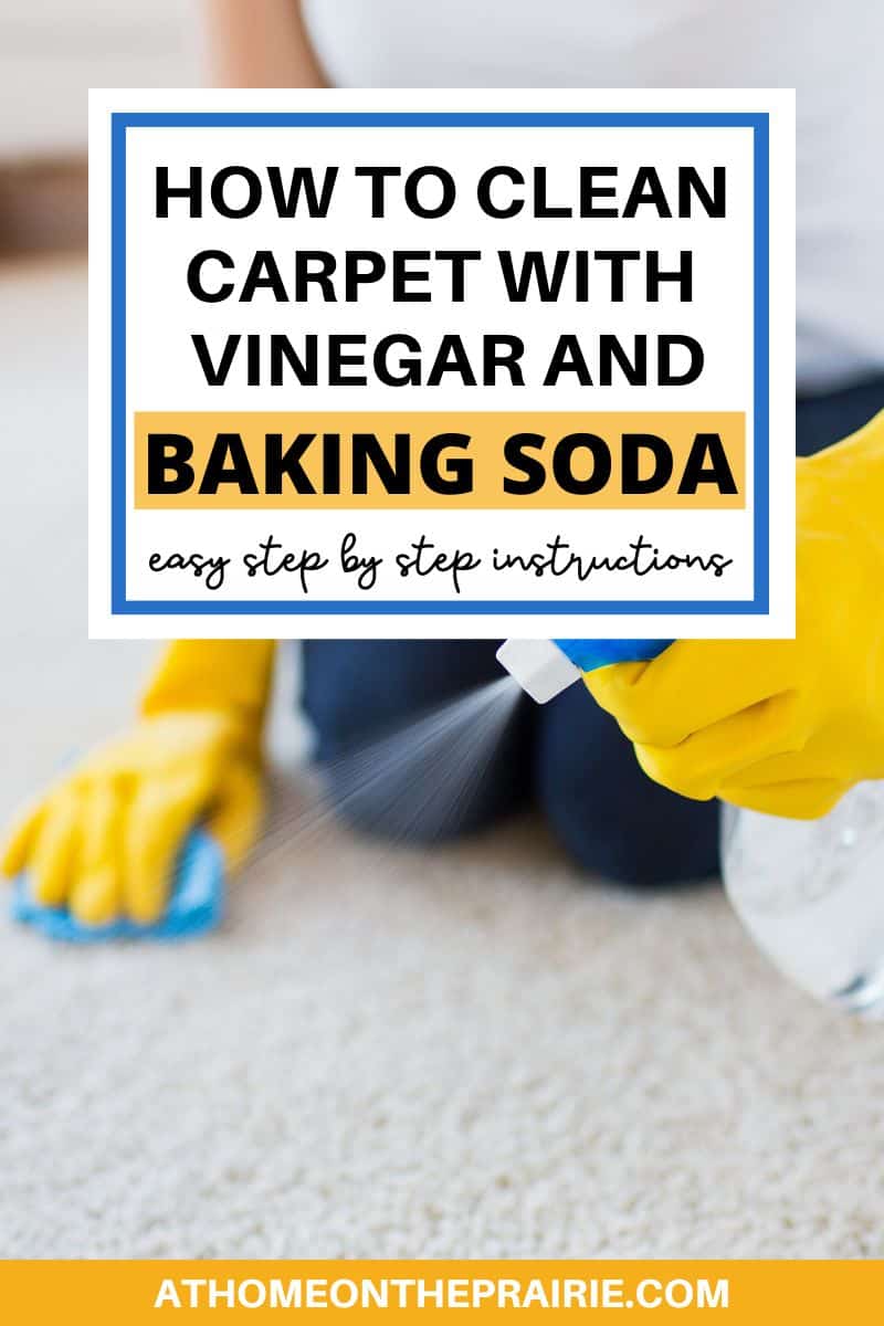 how to clean carpet with vinegar and baking soda even tough stains