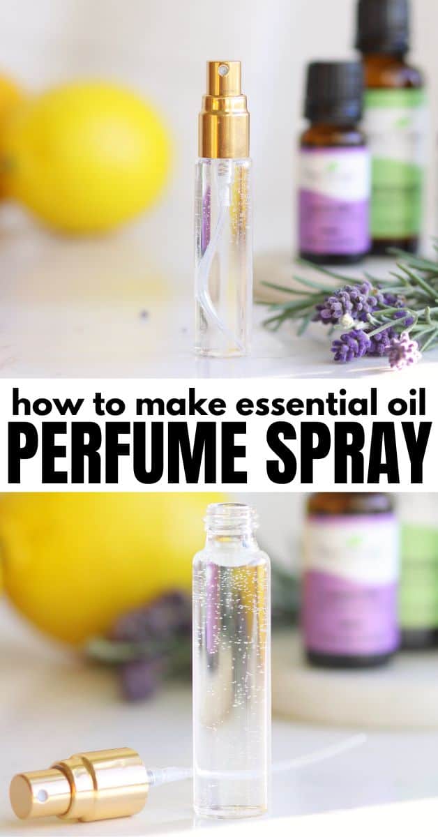 homemade essential oil perfume spray