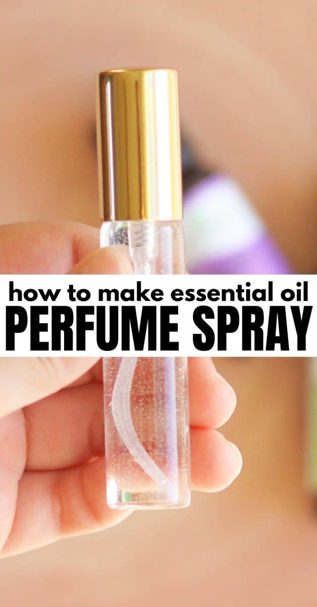 homemade essential oil perfume spray